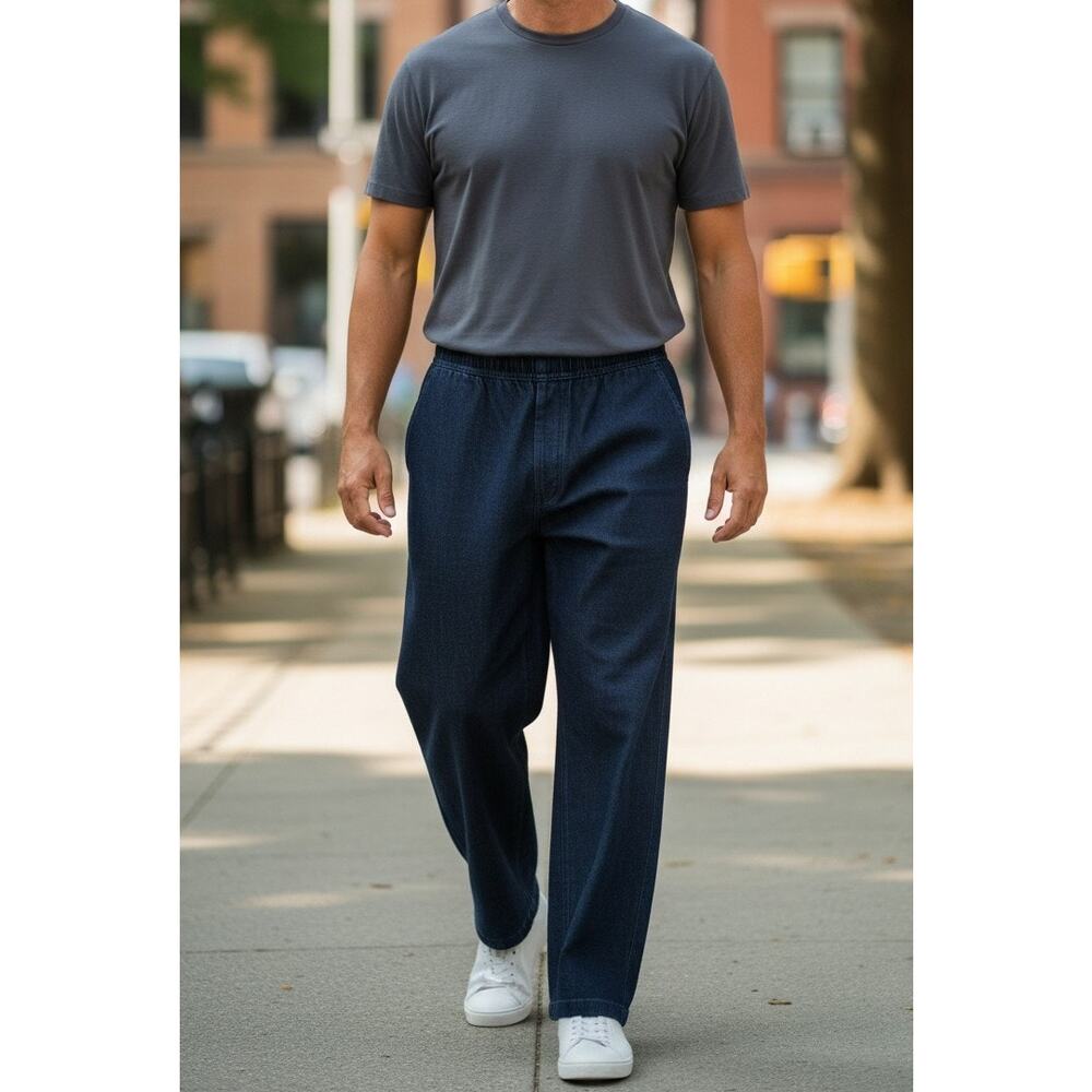Geoffrey Beene Dress Pants Slacks Men's Size 38 x 30 Black